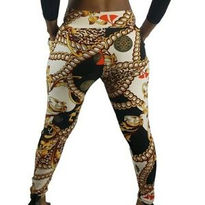 Black Nautical Joggers